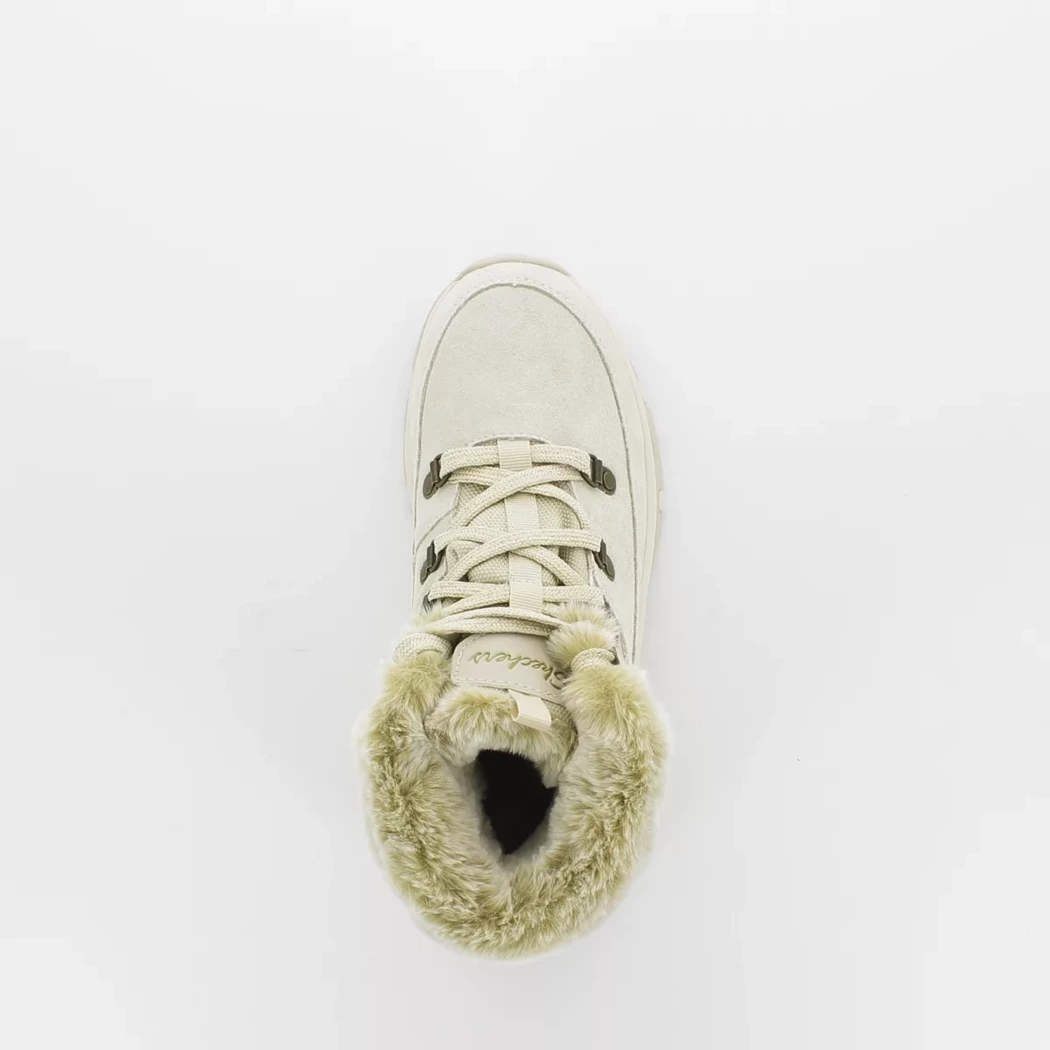 Image (6) de la chaussures Skechers - Bottines Beige en Cuir nubuck