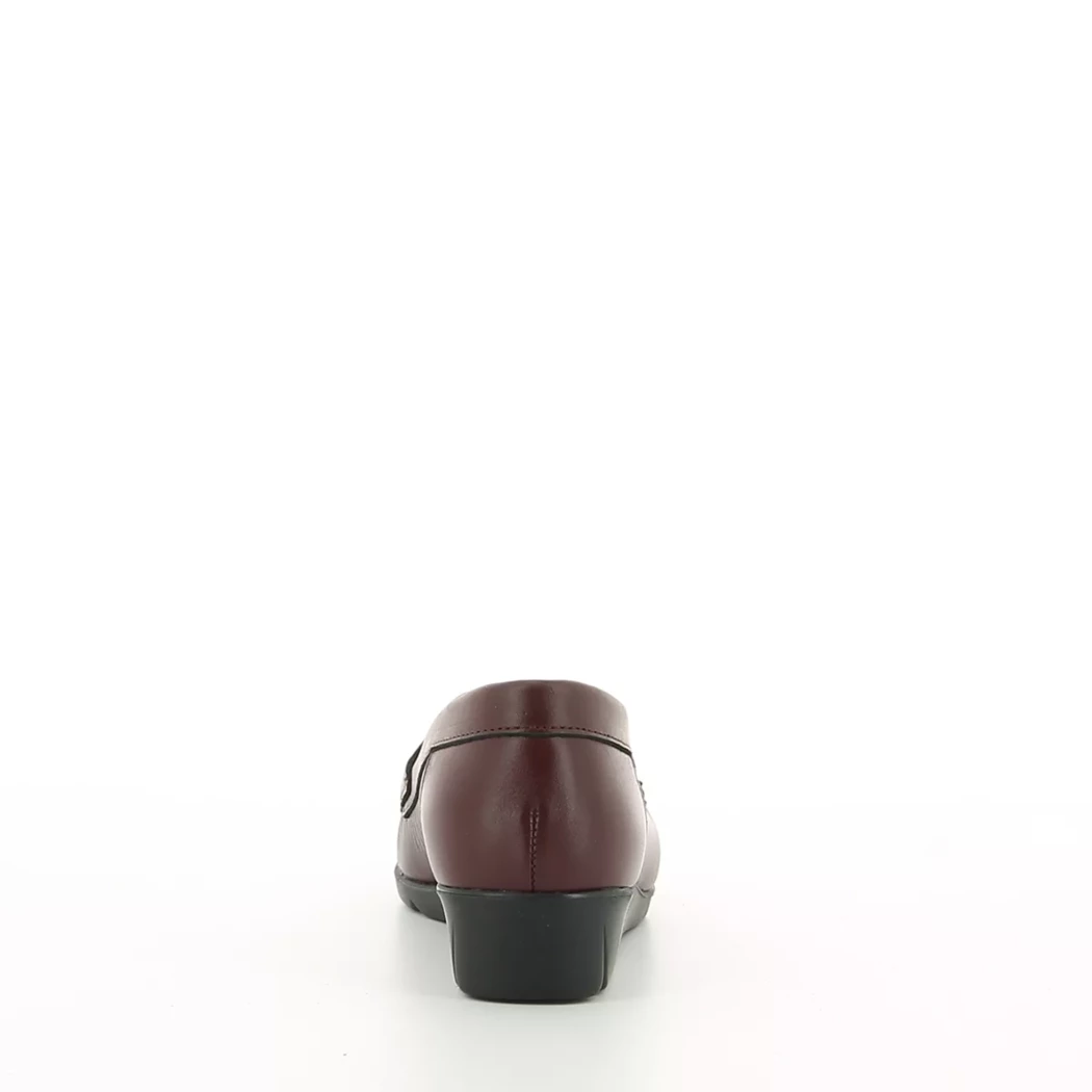 Image (3) de la chaussures Kiarflex - Mocassins Bordeaux en Cuir