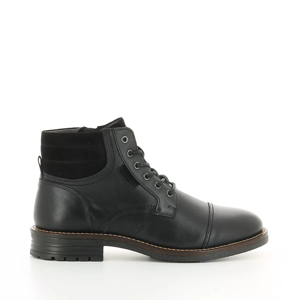 Image (2) de la chaussures Trek Stone - Bottines Noir en Cuir Image (2) de la chaussures Trek Stone - Bottines Noir en Cuir