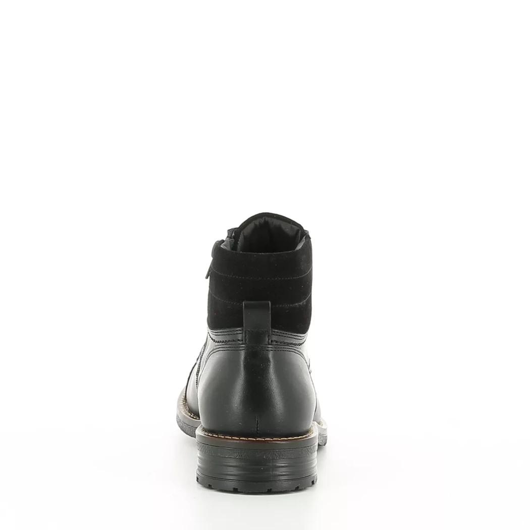 Image (3) de la chaussures Trek Stone - Bottines Noir en Cuir Image (3) de la chaussures Trek Stone - Bottines Noir en Cuir