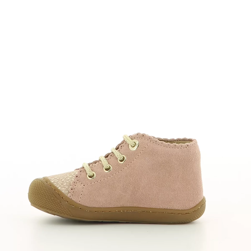 Image (4) de la chaussures Naturino - Bottines Rose en Cuir nubuck
