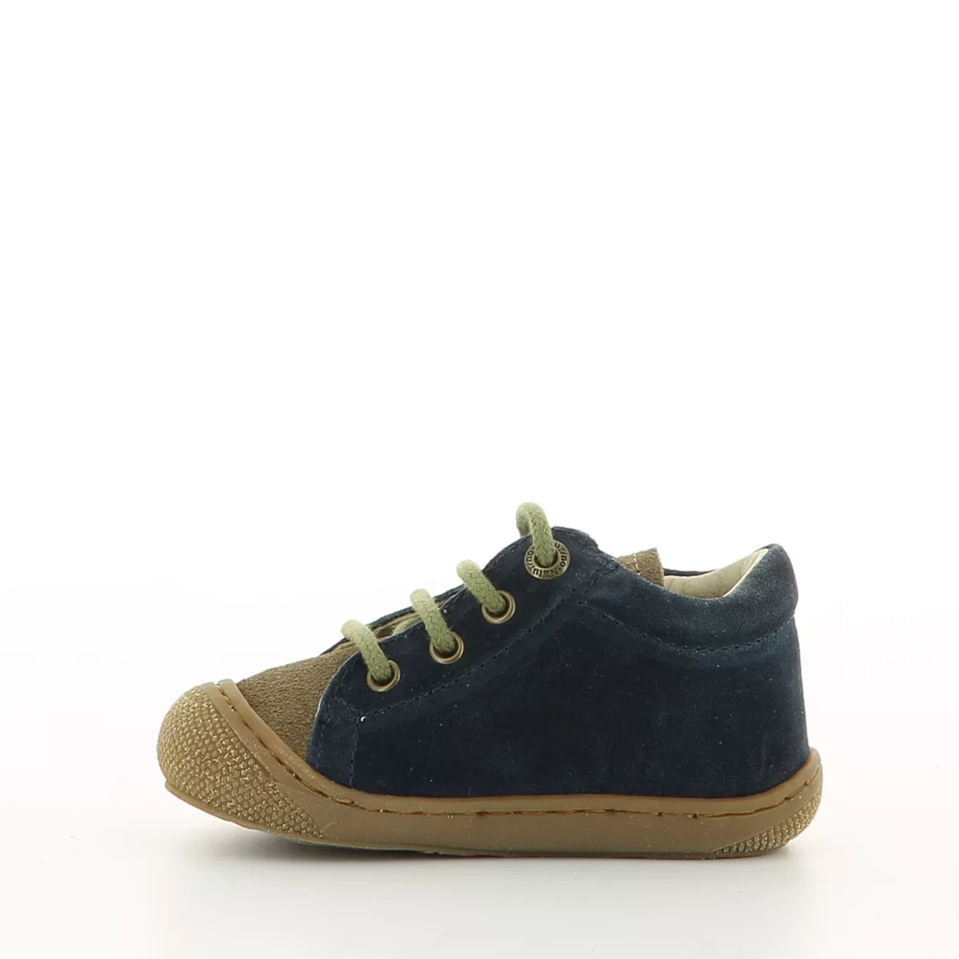 Image (4) de la chaussures Naturino - Bottines Bleu en Cuir nubuck