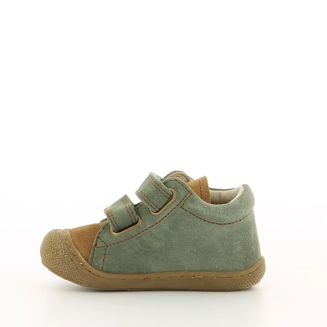 Image (4) de la chaussures Naturino - Bottines Vert en Cuir nubuck