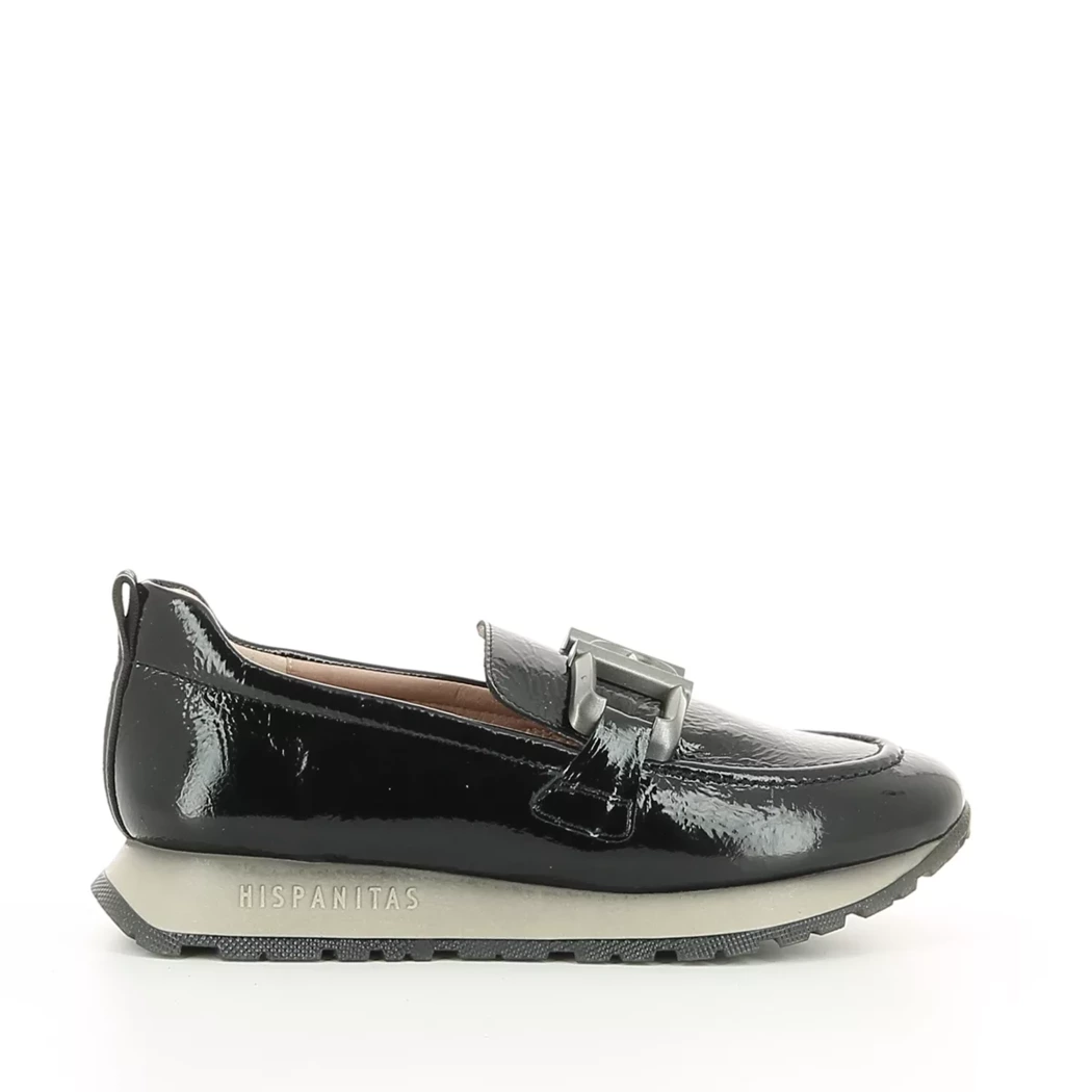 Image (2) de la chaussures Hispanitas - Mocassins Noir en Cuir vernis