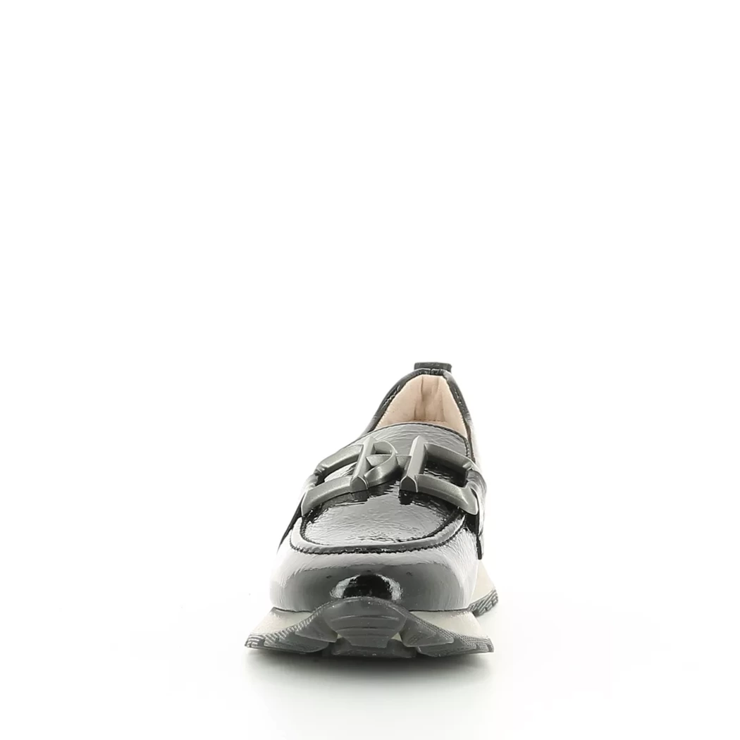 Image (5) de la chaussures Hispanitas - Mocassins Noir en Cuir vernis