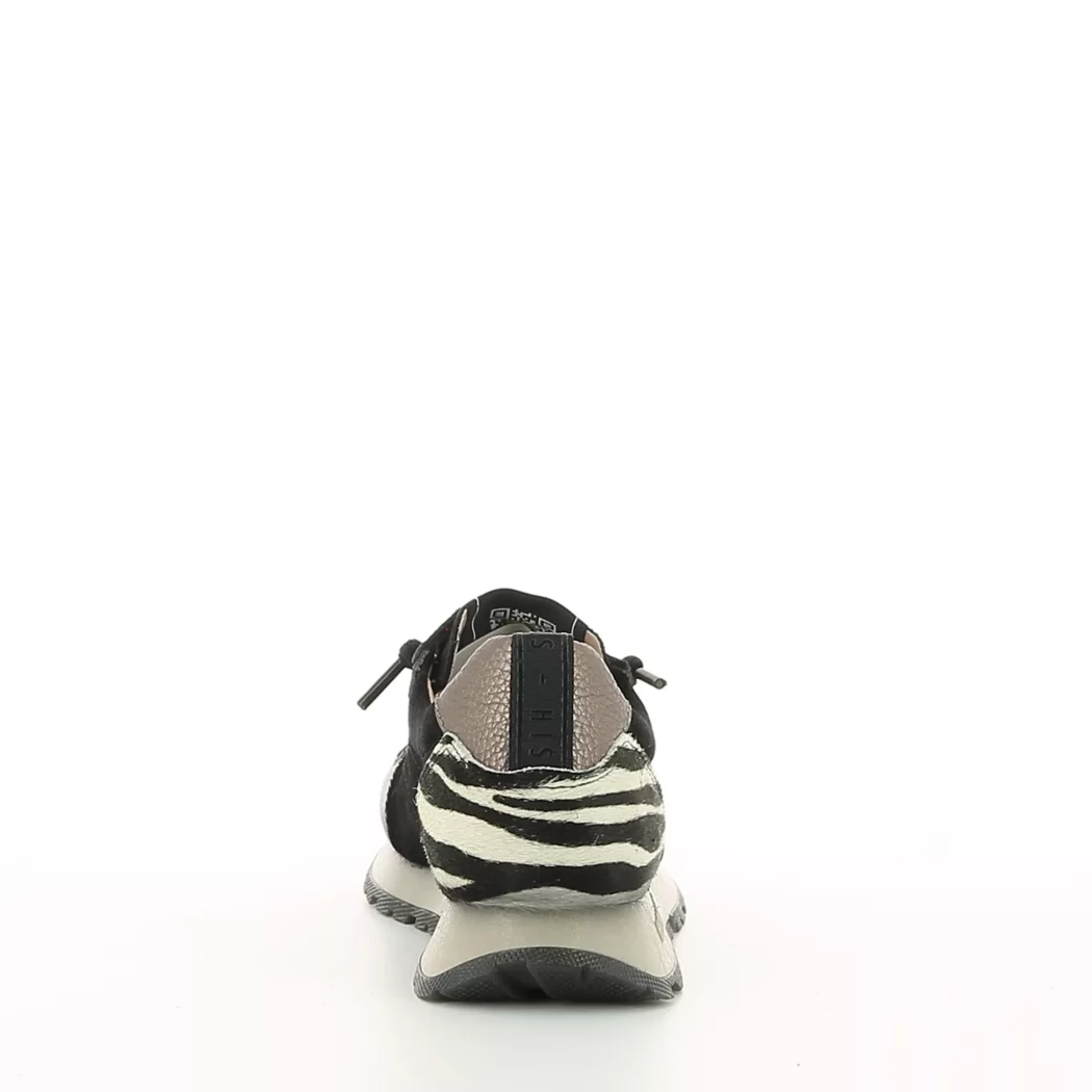 Image (3) de la chaussures Hispanitas - Baskets Noir en Cuir