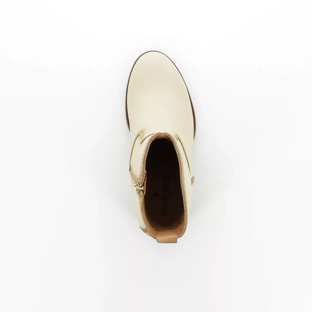 Image (6) de la chaussures Pikolinos - Boots Beige en Cuir