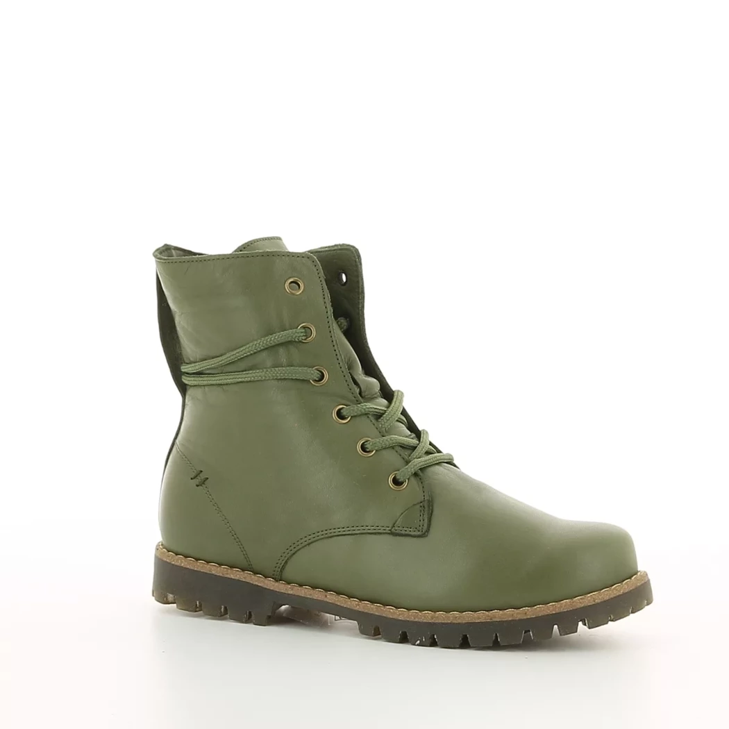Image (1) de la chaussures Andrea Conti - Bottines Vert en Cuir