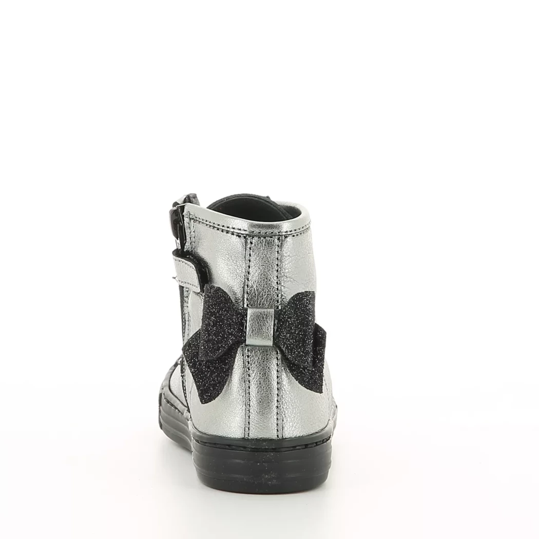 Image (3) de la chaussures Pretty Shoes - Bottines Argent en Cuir Image (3) de la chaussures Pretty Shoes - Bottines Argent en Cuir