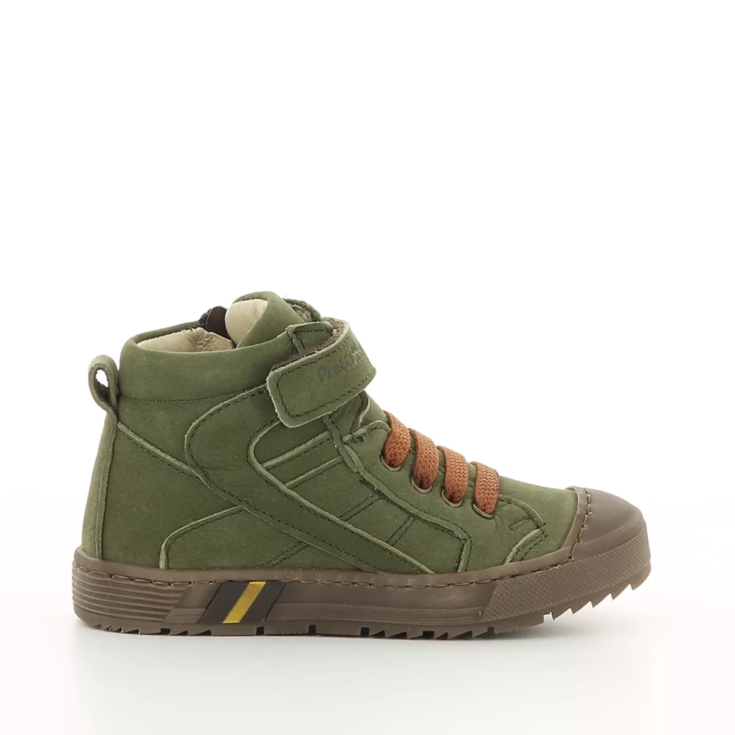 Image (2) de la chaussures Pretty Shoes - Bottines Vert en Cuir nubuck