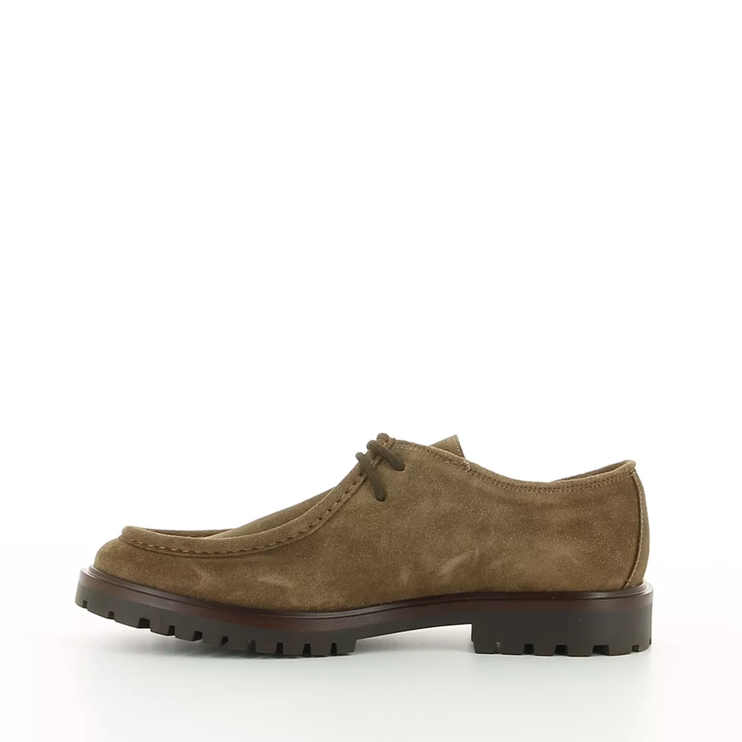 Image (4) de la chaussures Midtown District - Chaussures à lacets Taupe en Cuir nubuck