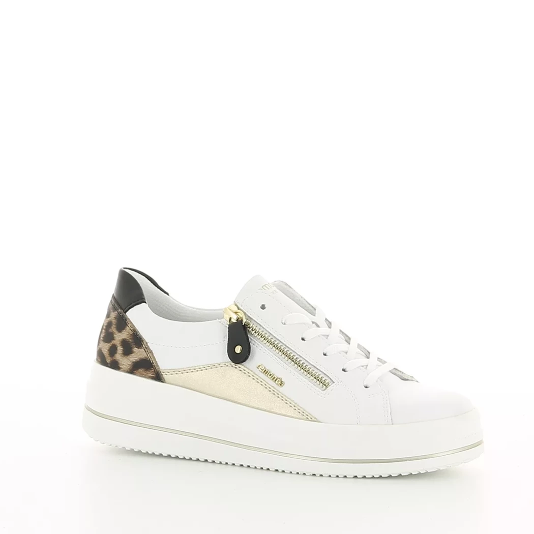 Image (1) de la chaussures Remonte - Baskets Blanc en Cuir