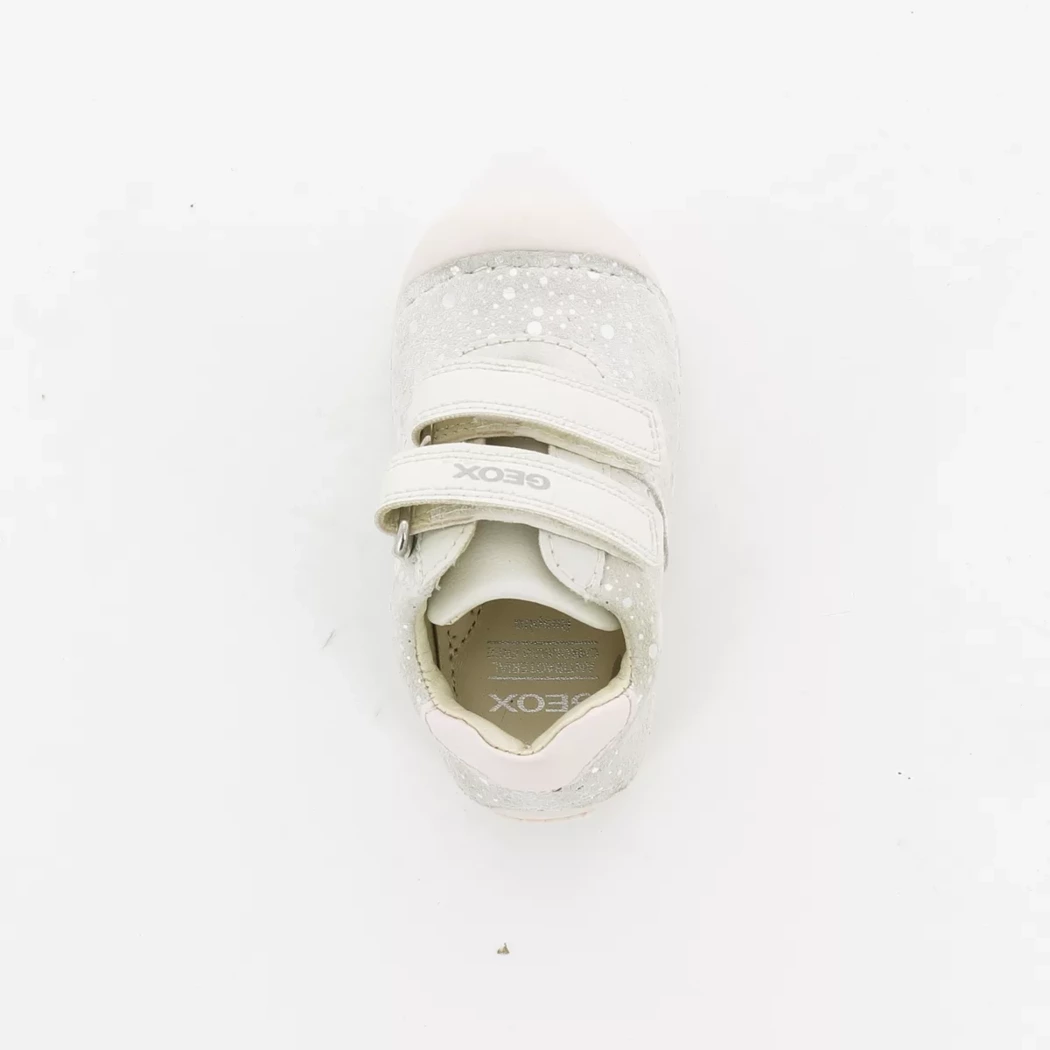 Image (6) de la chaussures Geox - Bottines Argent en Cuir nubuck