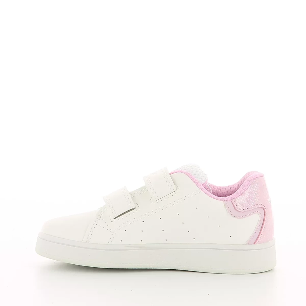 Image (4) de la chaussures Geox - Baskets Blanc en Cuir synthétique