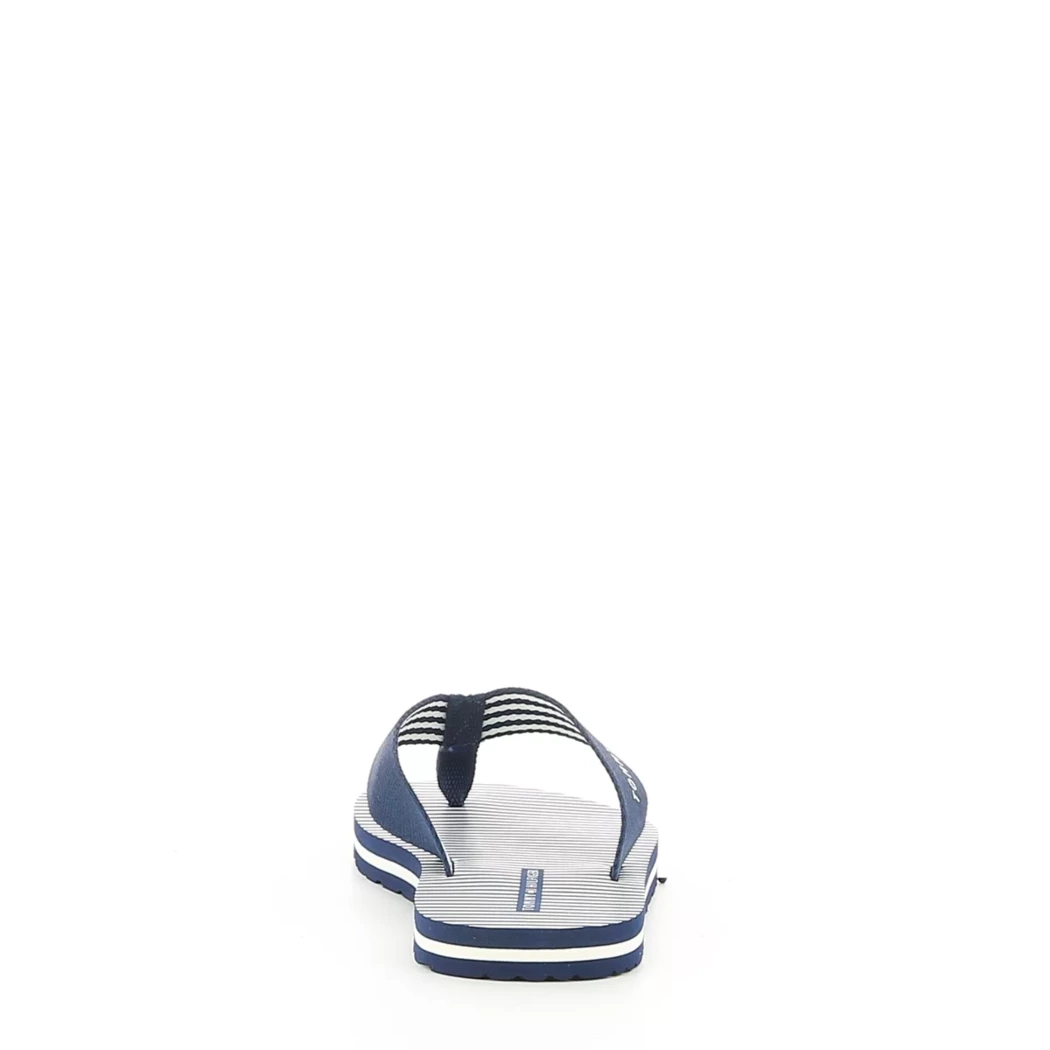 Image (3) de la chaussures Tommy Hilfiger - Mules et Sabots Bleu en Textile