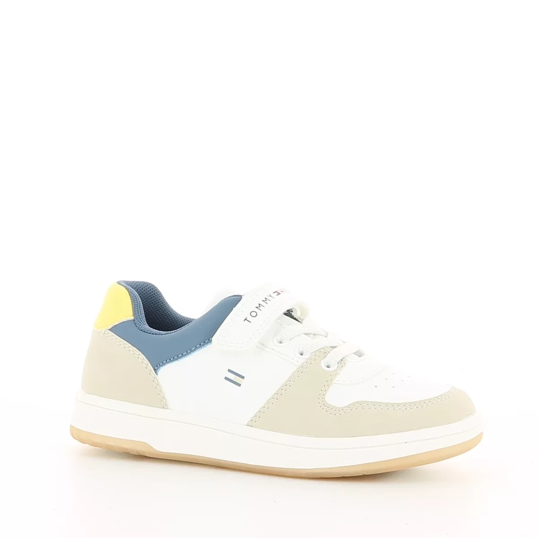 Image (1) de la chaussures Tommy Hilfiger - Baskets Blanc en Cuir synthétique