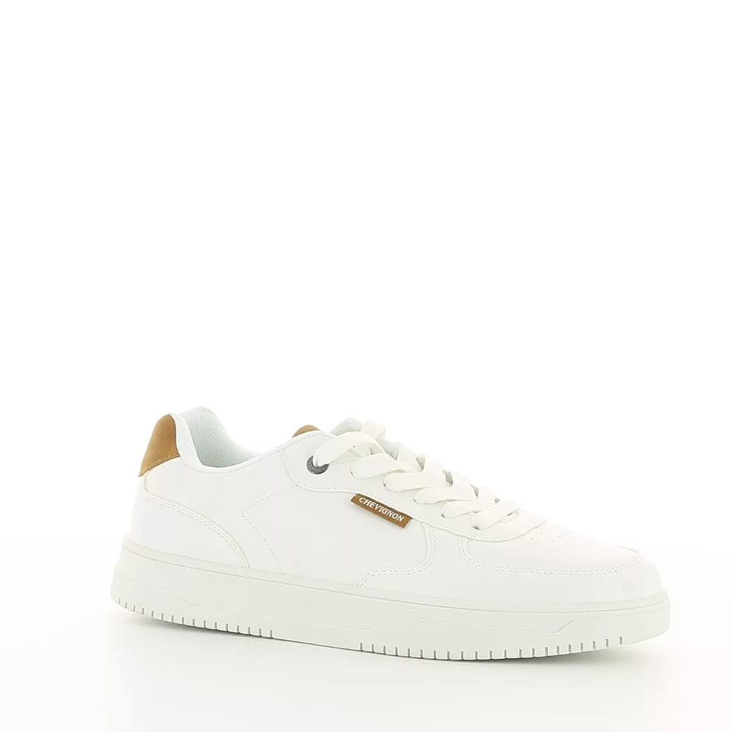Image (1) de la chaussures Chevignon - Baskets Blanc en Cuir synthétique