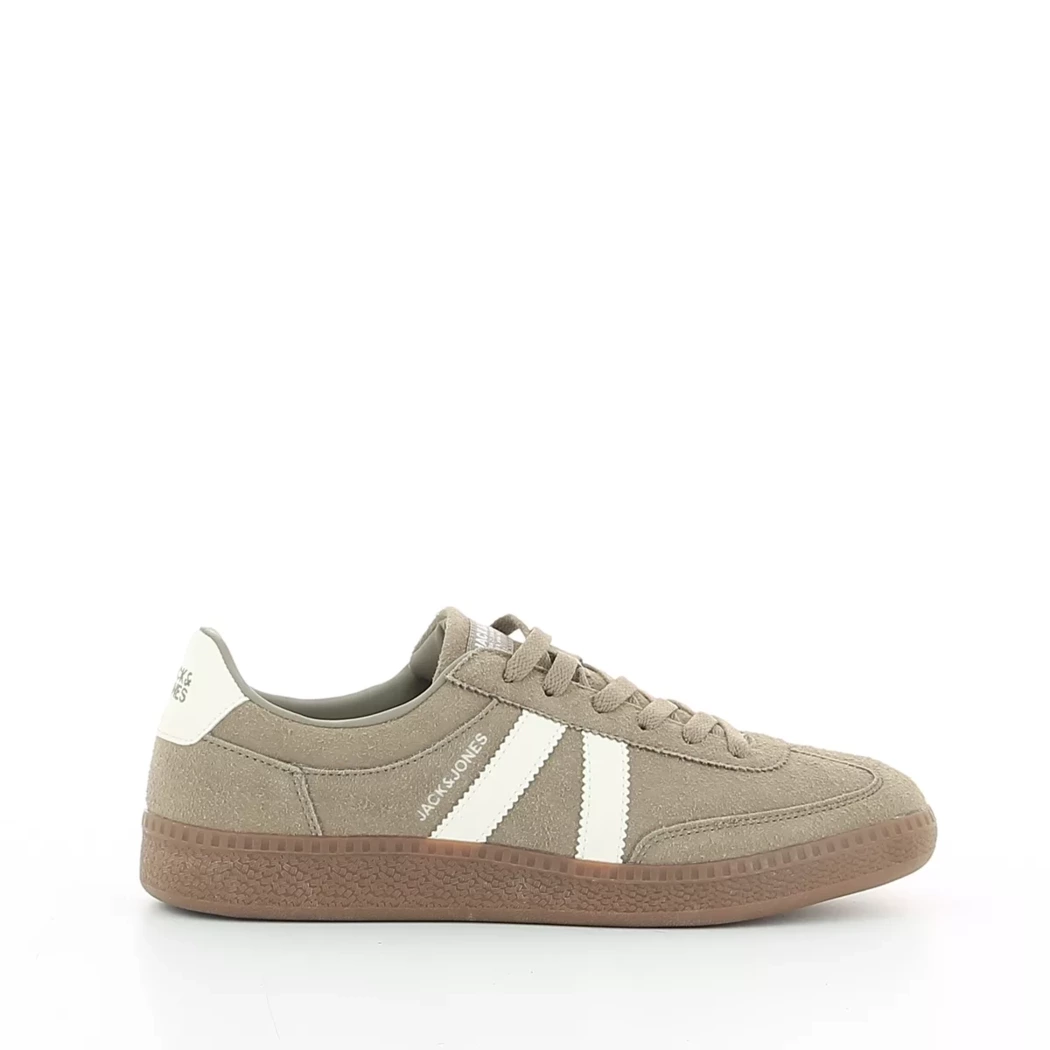 Image (2) de la chaussures Jack & Jones - Baskets Marron en Cuir synthétique