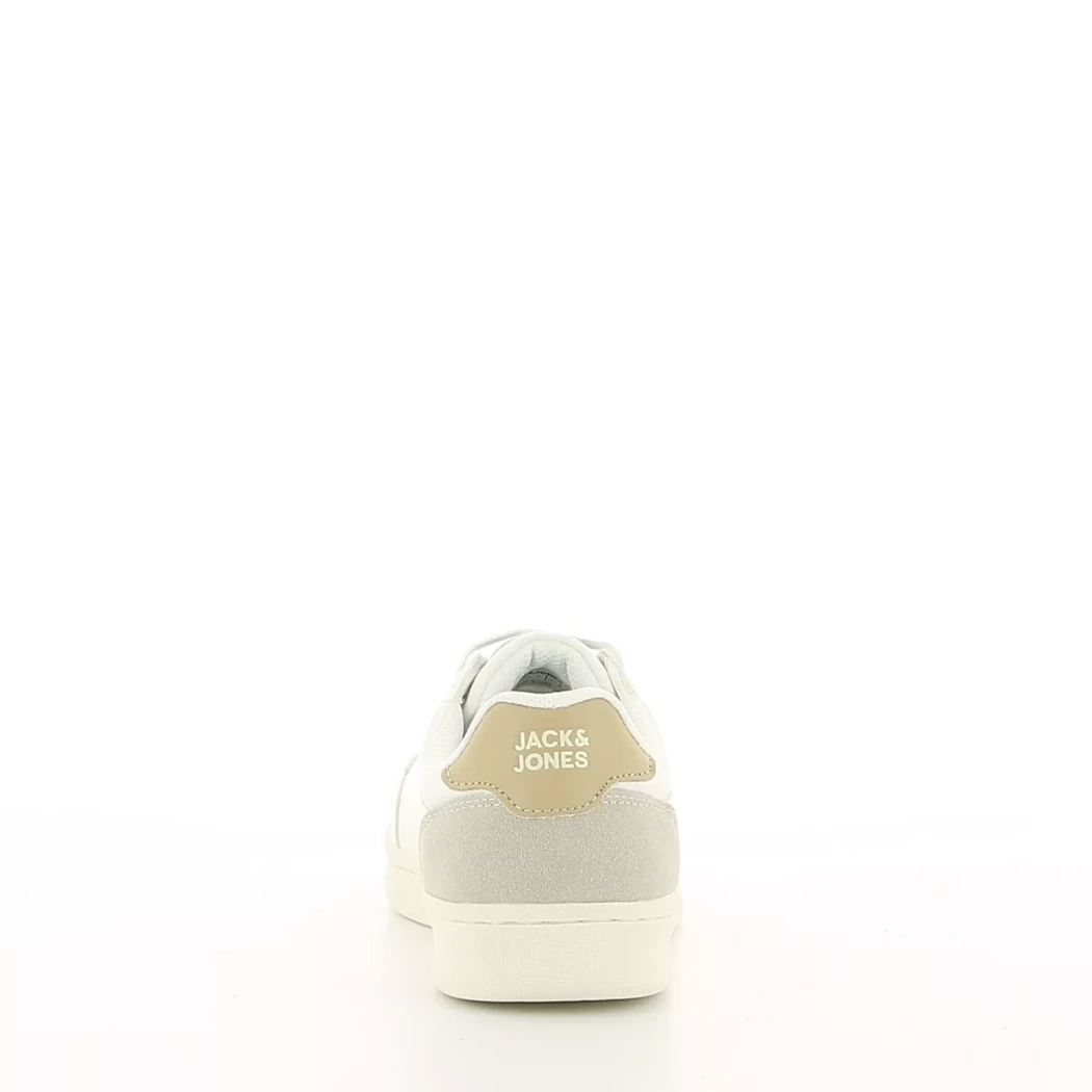Image (3) de la chaussures Jack & Jones - Baskets Blanc en Cuir synthétique