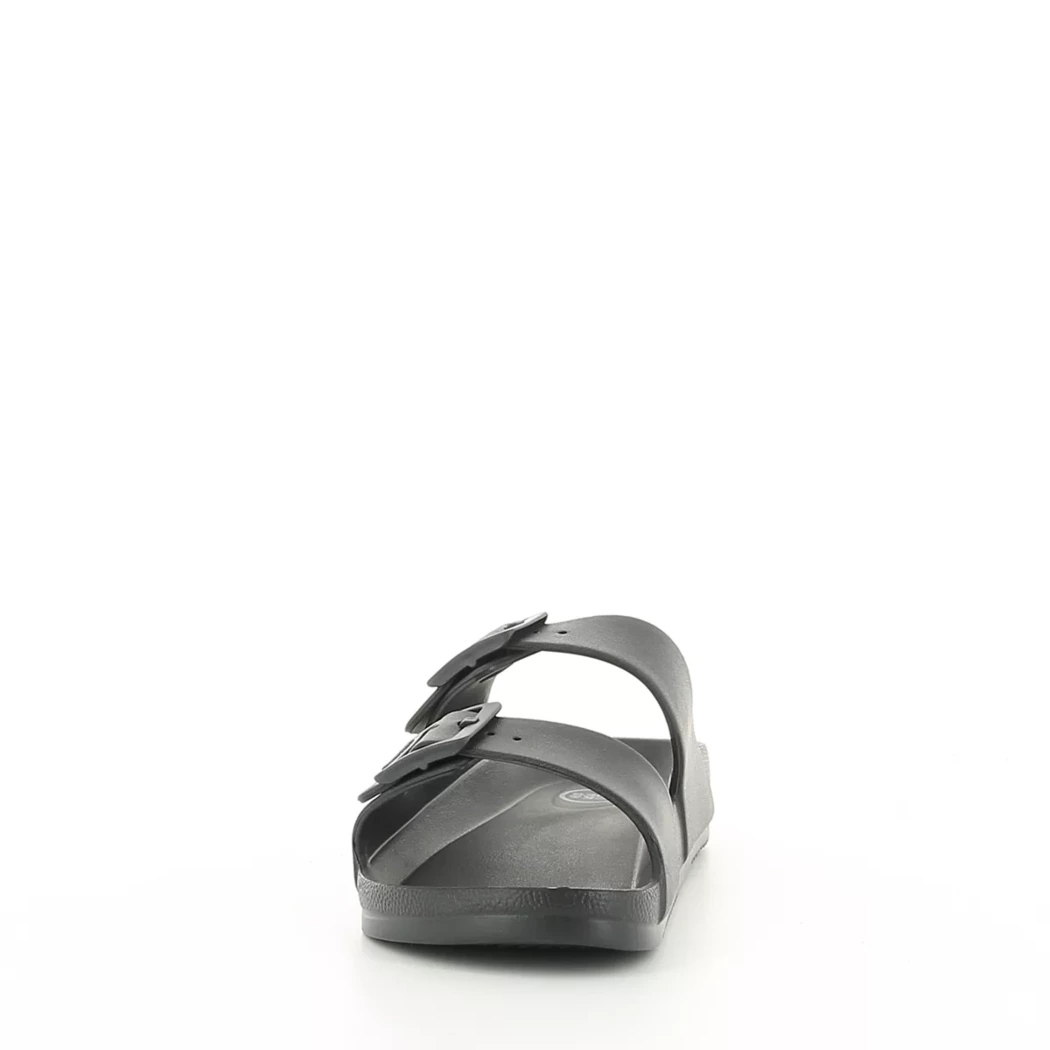 Image (5) de la chaussures Jack & Jones - Tongs et Plage Noir en Caoutchouc