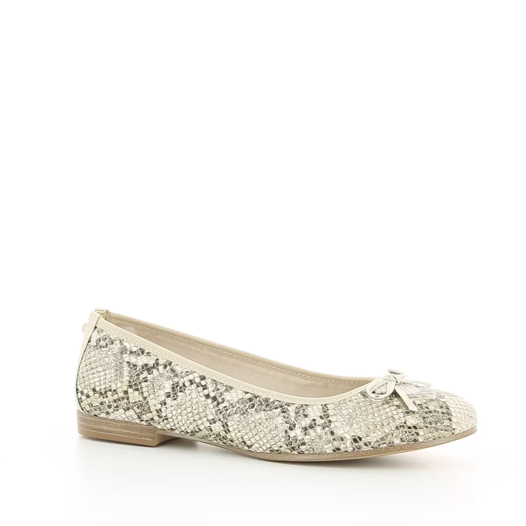 Image (1) de la chaussures Tamaris - Ballerines Beige en Cuir nubuck