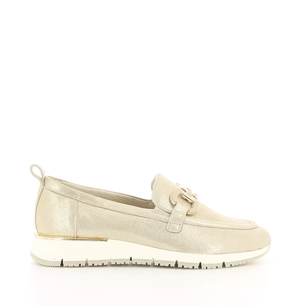 Image (2) de la chaussures Tamaris - Mocassins Or / Bronze / Platine en Cuir