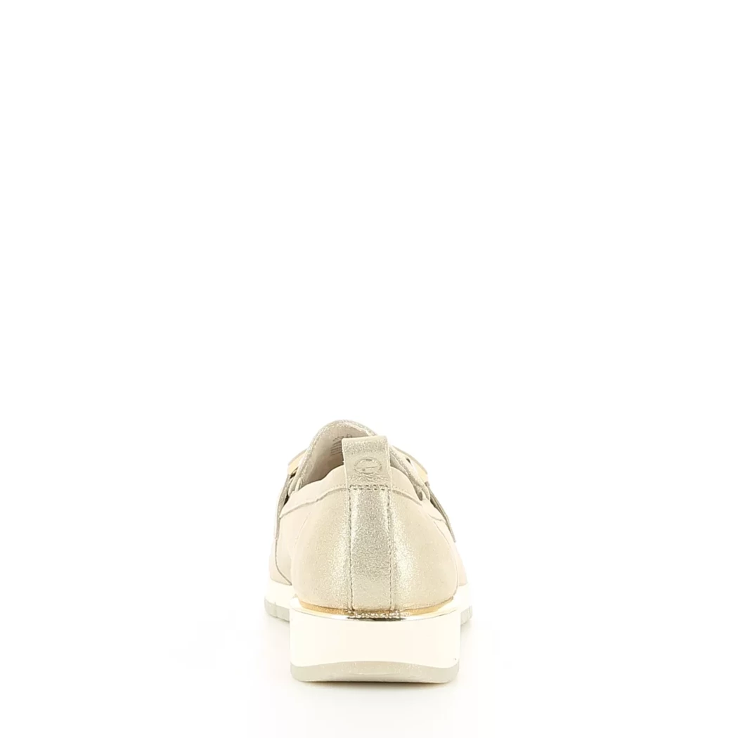 Image (3) de la chaussures Tamaris - Mocassins Or / Bronze / Platine en Cuir