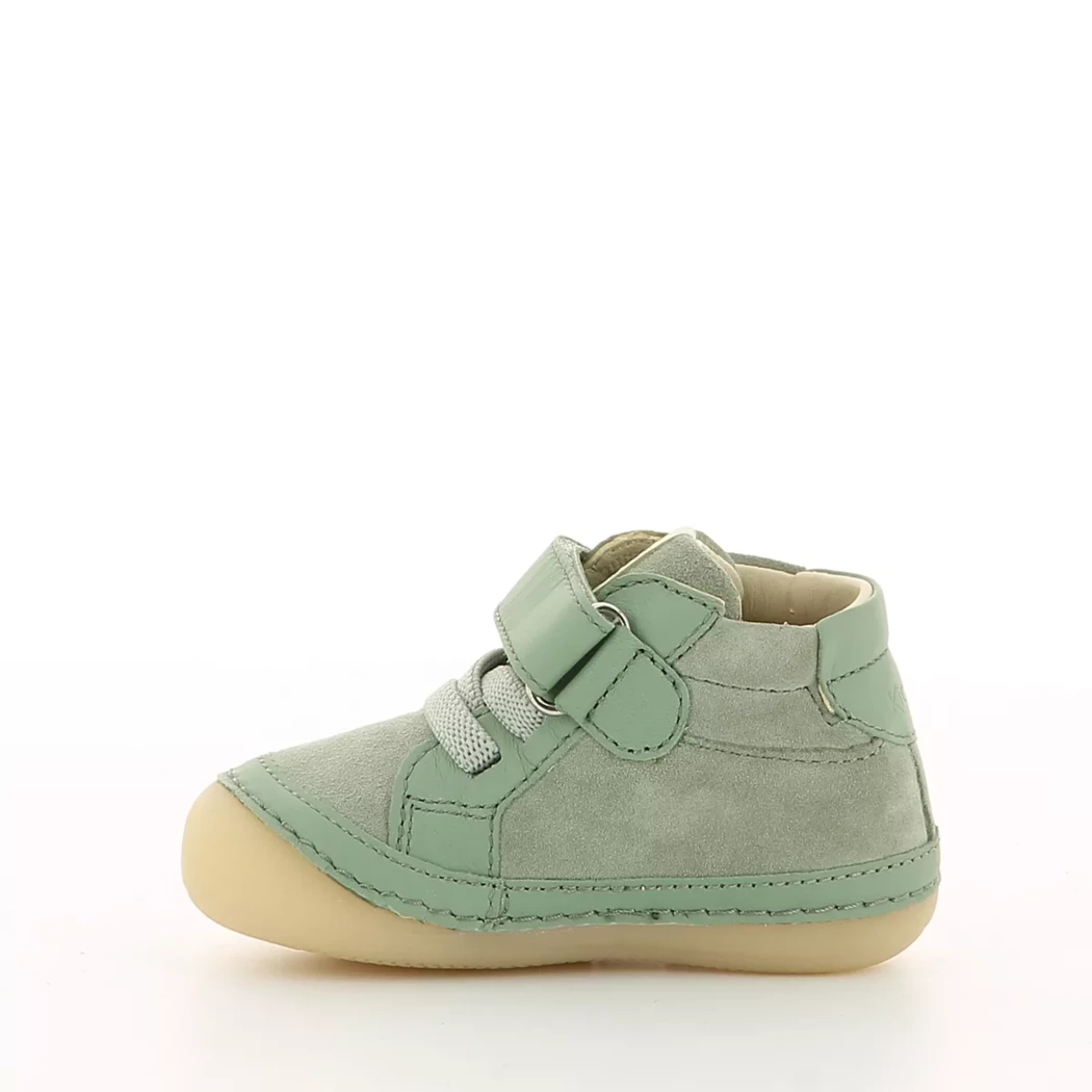 Image (4) de la chaussures Kickers - Bottines Vert en Cuir Image (4) de la chaussures Kickers - Bottines Vert en Cuir