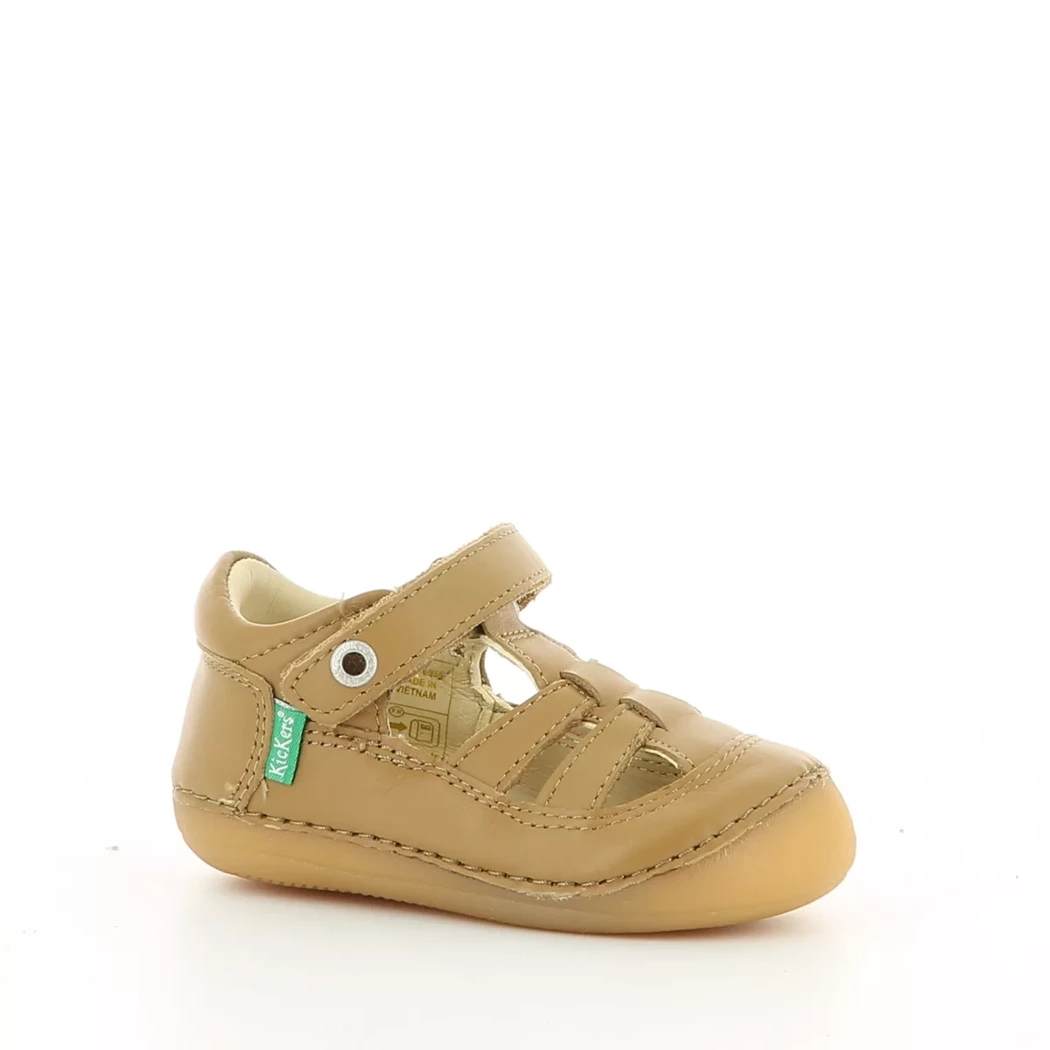Image (1) de la chaussures Kickers - Bottines ouvertes Cuir naturel / Cognac en Cuir