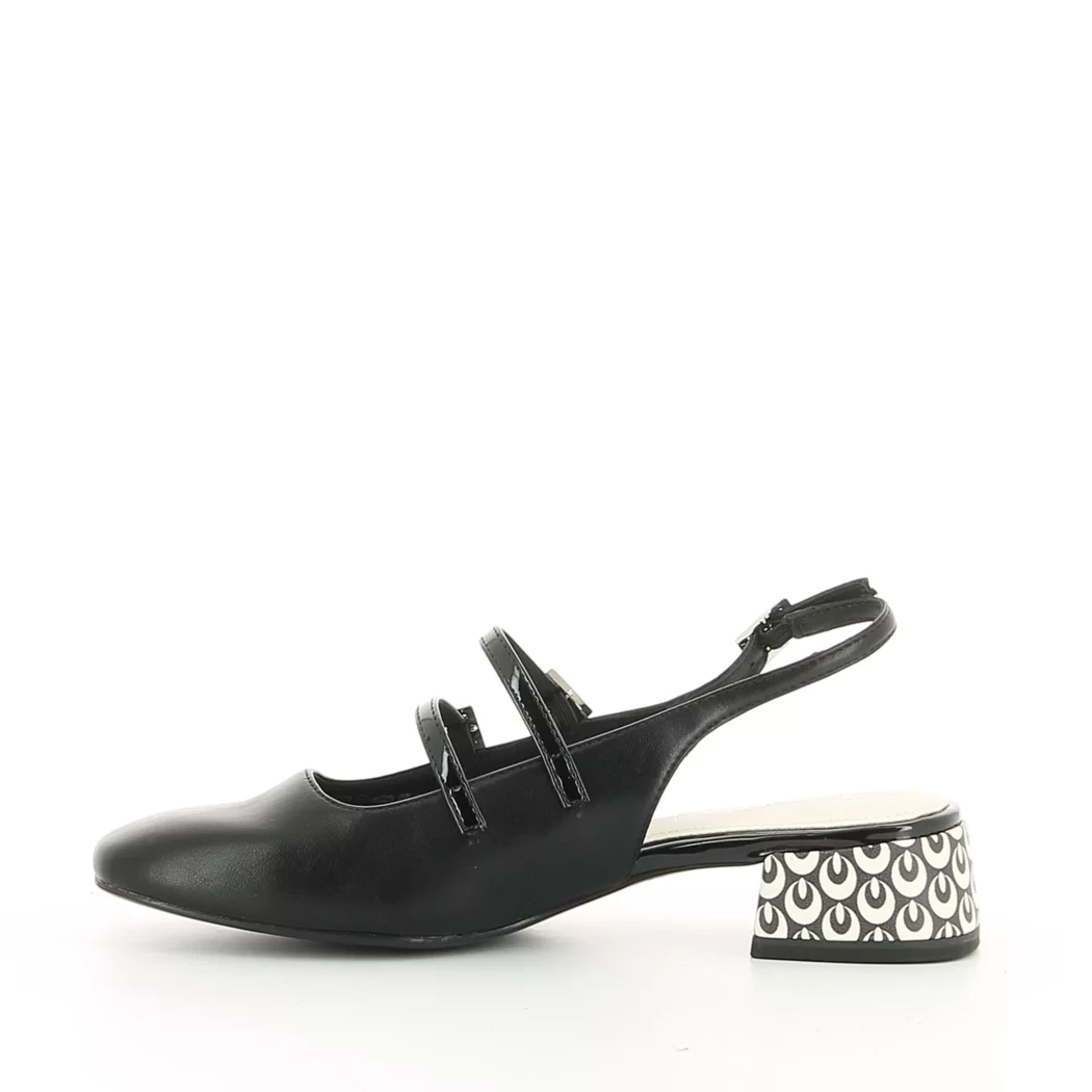 Image (4) de la chaussures Tamaris - Escarpins Noir en Cuir synthétique