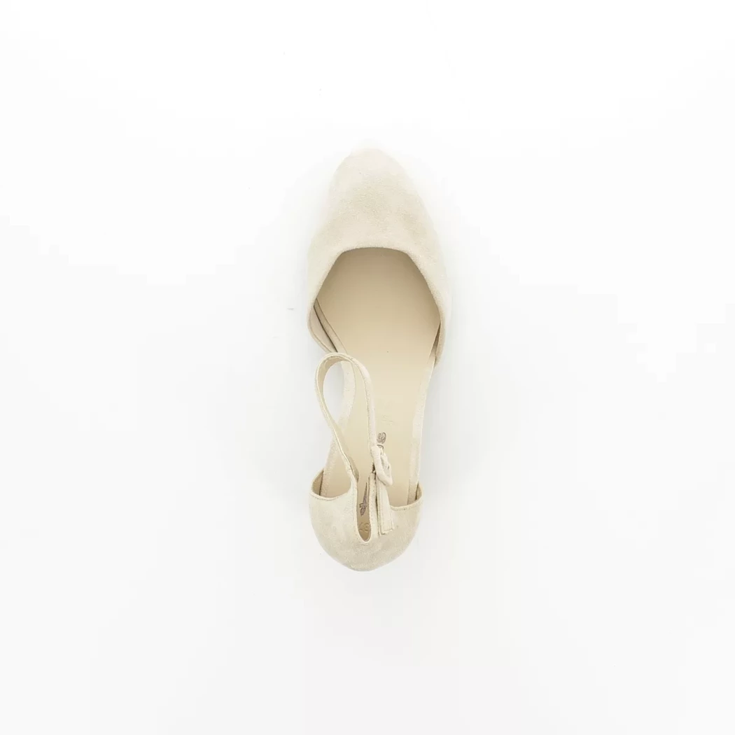 Image (6) de la chaussures Tamaris - Escarpins Beige en Cuir synthétique