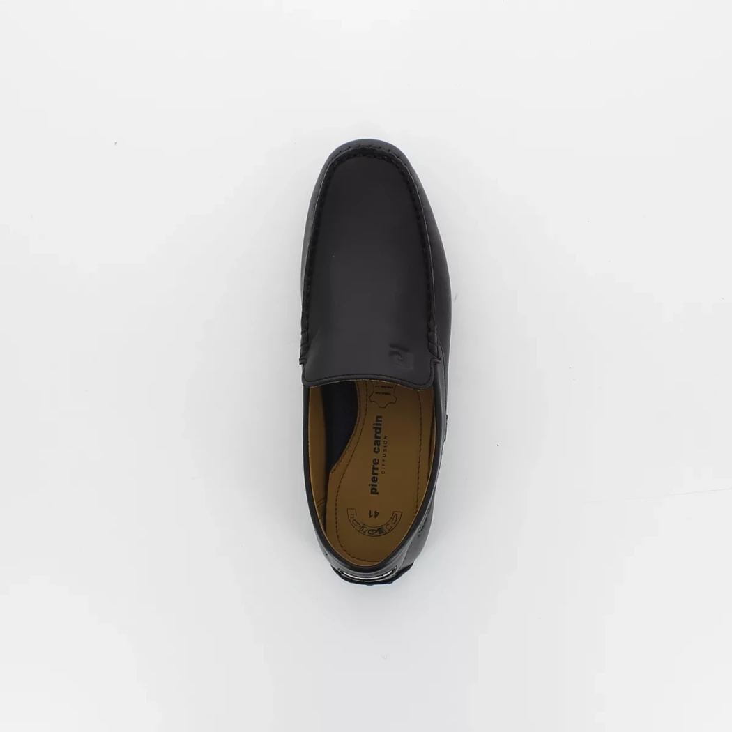 Image (6) de la chaussures Pierre Cardin - Mocassins Noir en Cuir