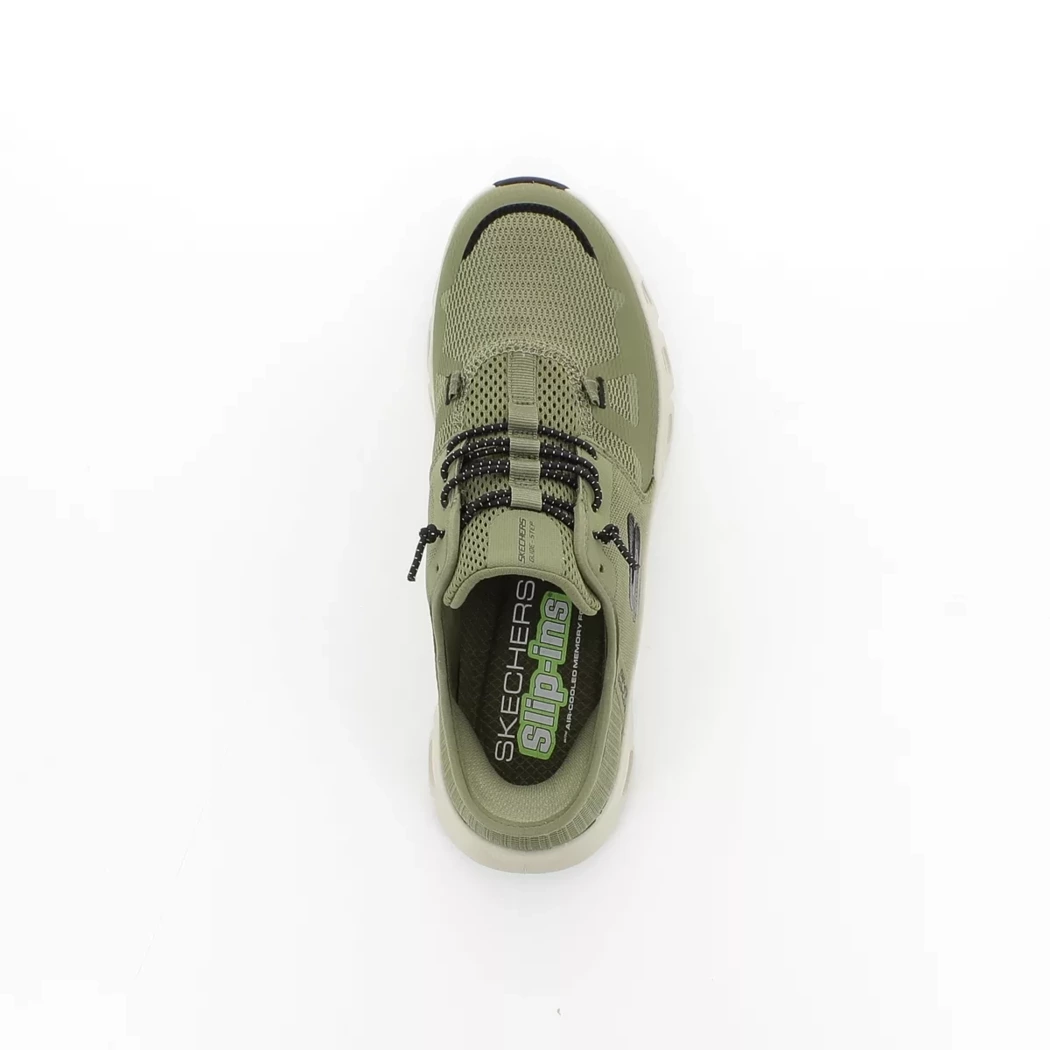 Image (6) de la chaussures Skechers - Baskets Vert en Textile