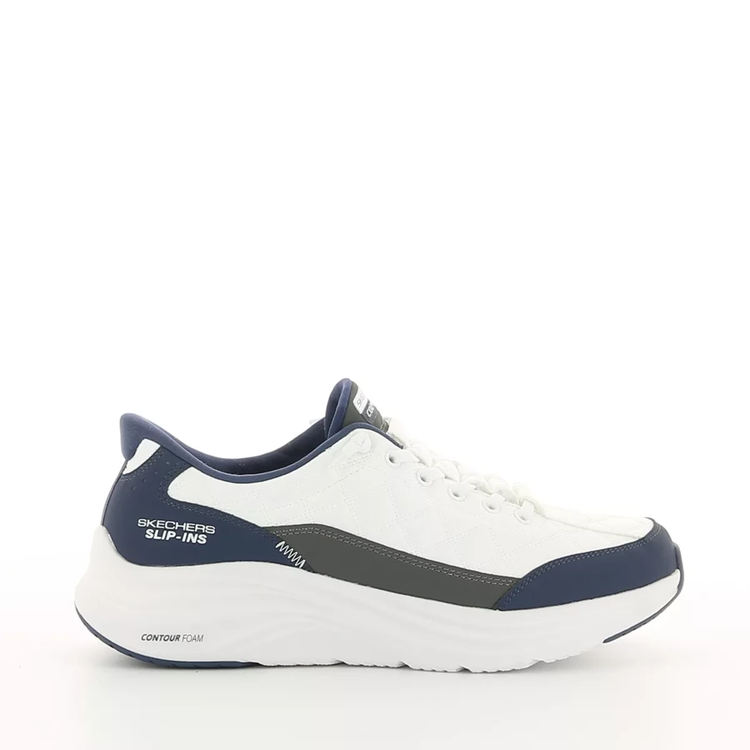 Image (2) de la chaussures Skechers - Baskets Blanc en Textile