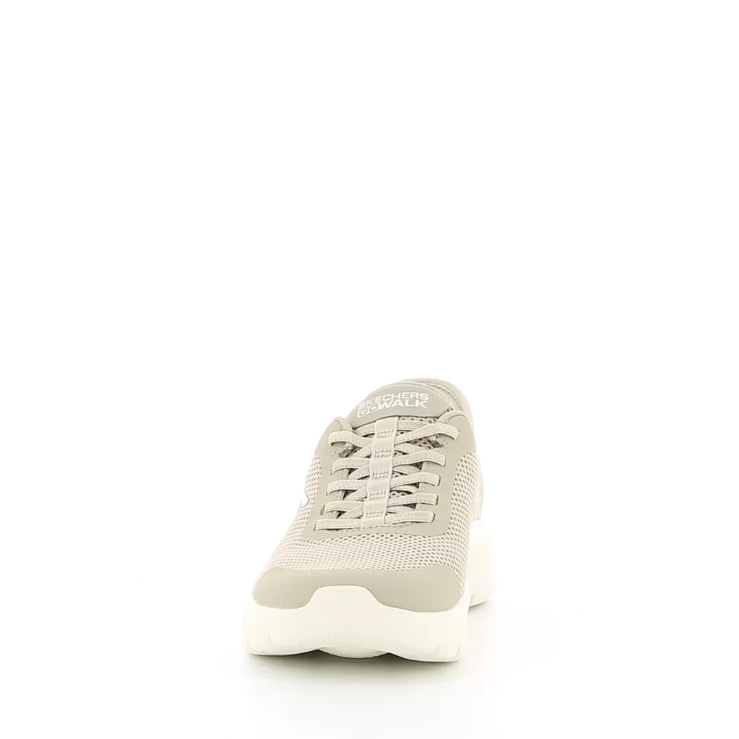 Image (5) de la chaussures Skechers - Baskets Taupe en Textile