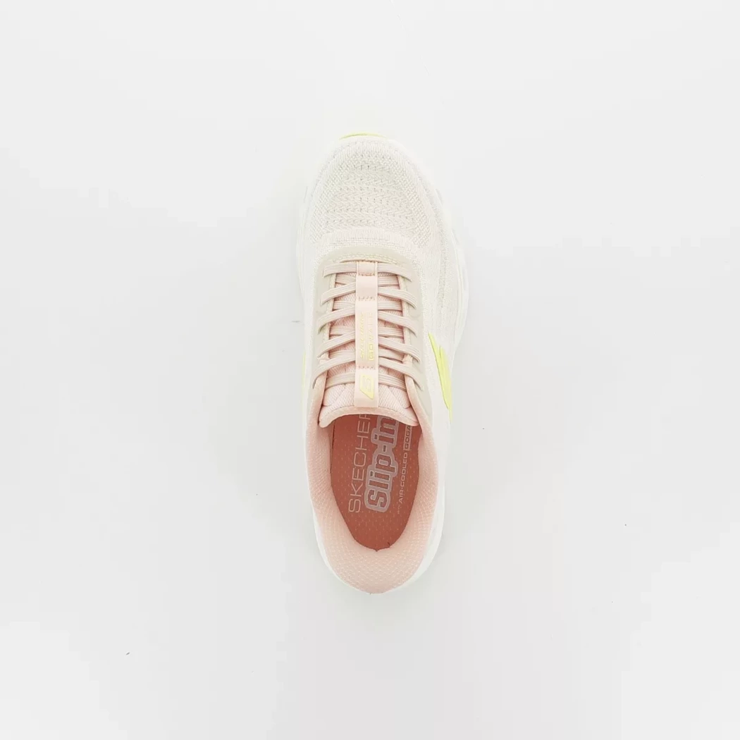 Image (6) de la chaussures Skechers - Baskets Beige en Textile