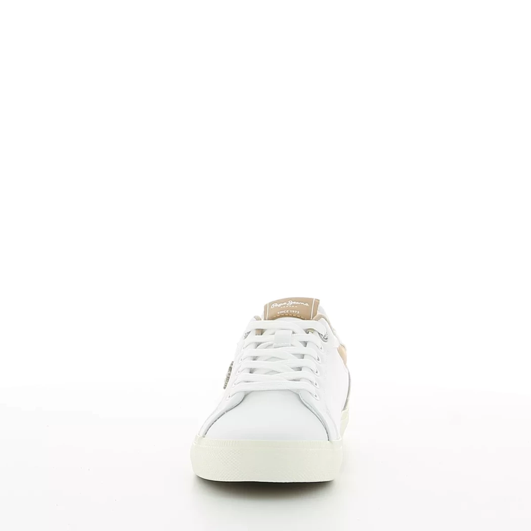 Image (5) de la chaussures Pepe Jeans - Baskets Blanc en Cuir synthétique