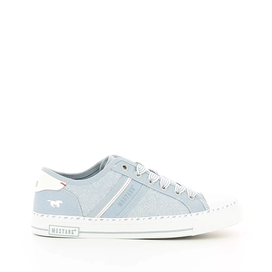 Image (2) de la chaussures Mustang - Baskets Bleu en Textile
