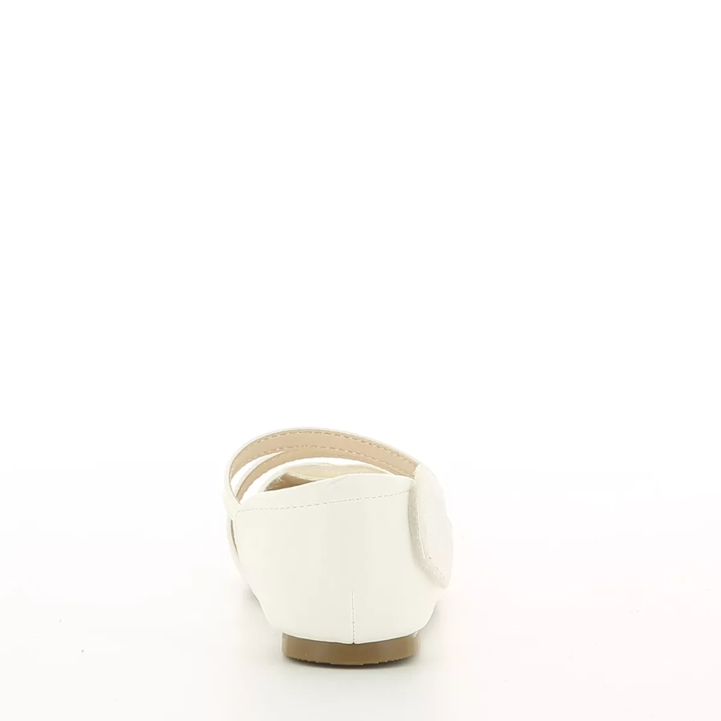 Image (3) de la chaussures Pretty Stories - Ballerines Blanc en Cuir synthétique