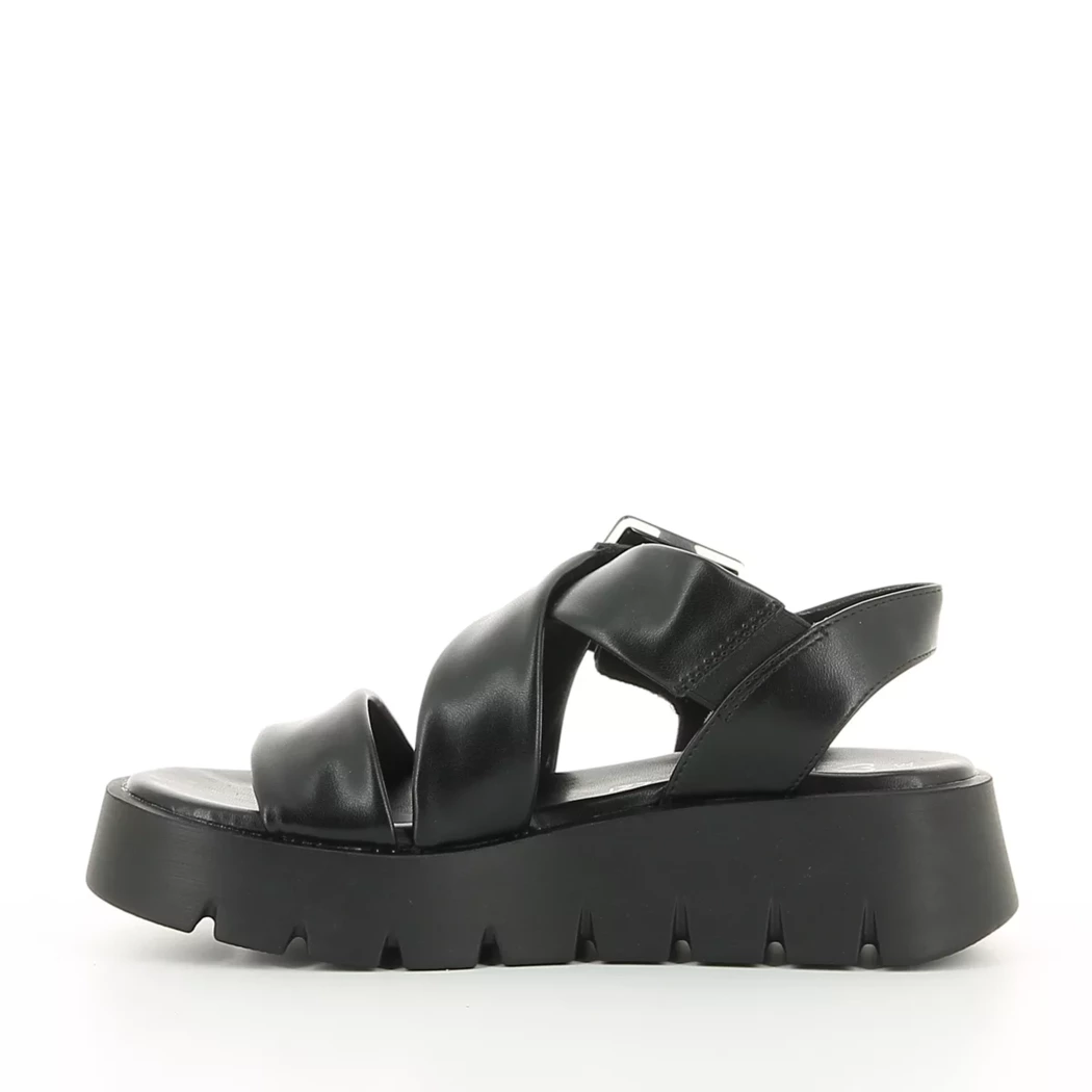 Image (4) de la chaussures Marco Tozzi - Sandales et Nu-Pieds Noir en Cuir synthétique