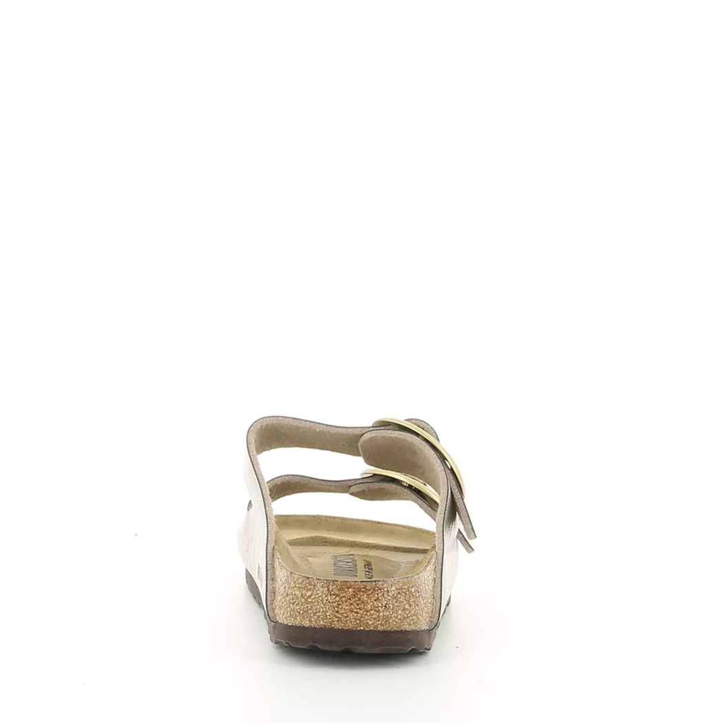 Image (3) de la chaussures Birkenstock - Mules et Sabots Taupe en Cuir synthétique