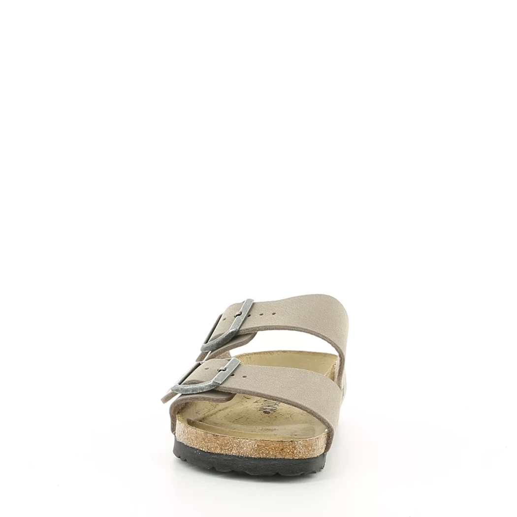 Image (5) de la chaussures Birkenstock - Mules et Sabots Taupe en Cuir nubuck