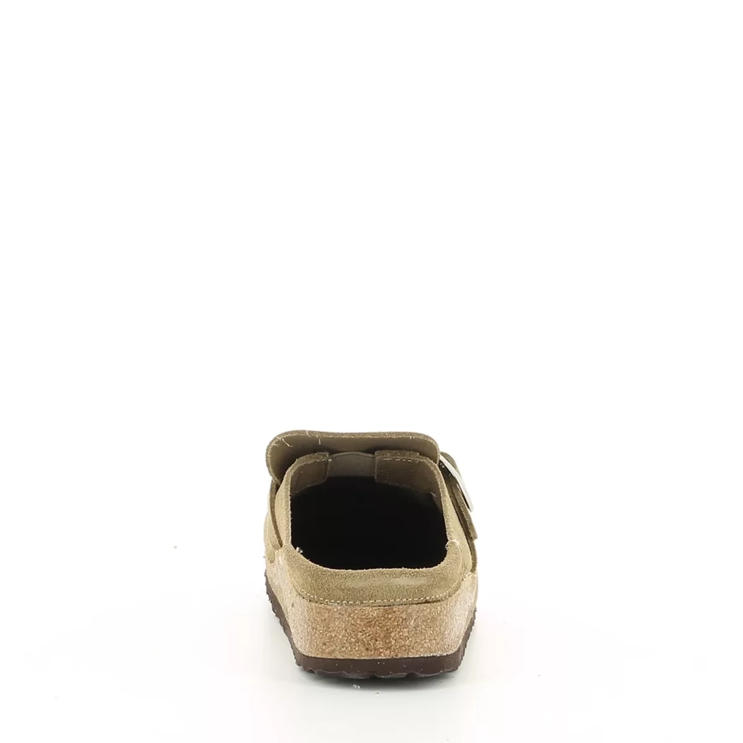 Image (3) de la chaussures Birkenstock - Mules et Sabots Marron en Cuir nubuck