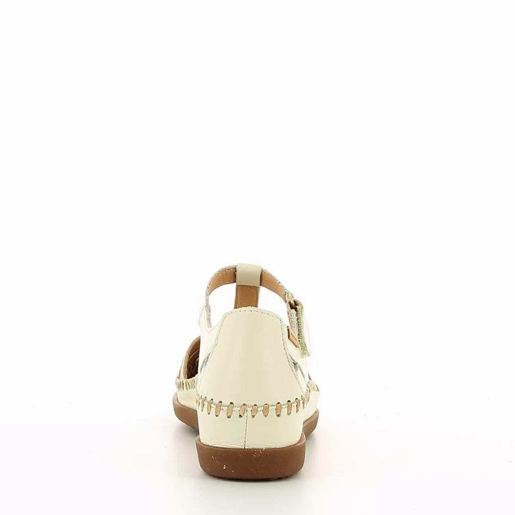 Image (3) de la chaussures Pikolinos - Ballerines Blanc en Cuir