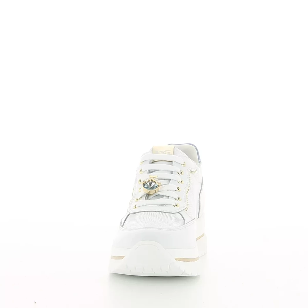 Image (5) de la chaussures Nero Giardini - Baskets Blanc en Cuir