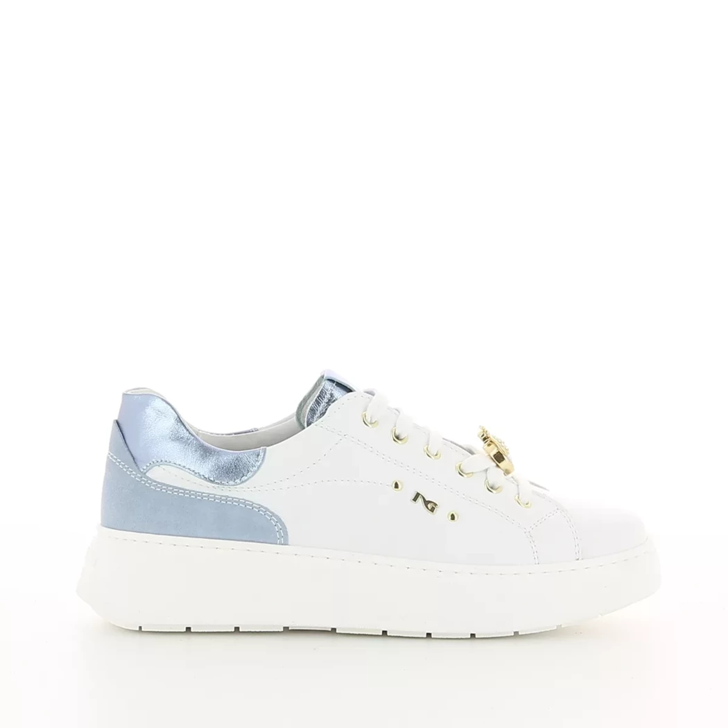 Image (2) de la chaussures Nero Giardini - Baskets Blanc en Cuir