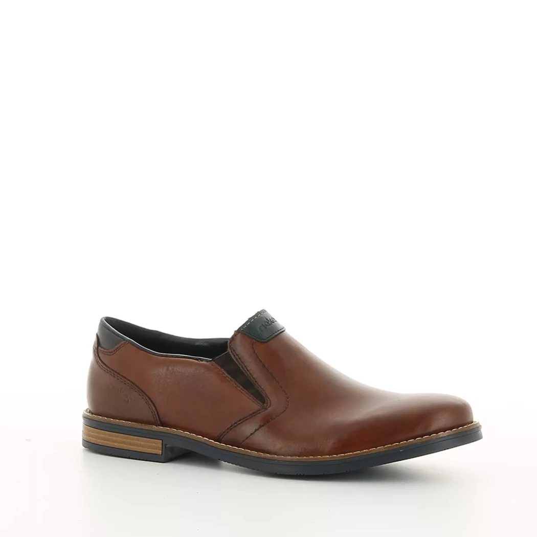 Image (1) de la chaussures Rieker - Mocassins Cuir naturel / Cognac en Cuir