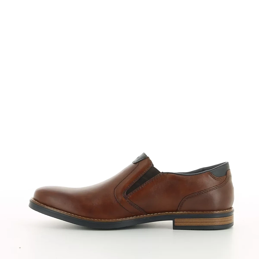 Image (4) de la chaussures Rieker - Mocassins Cuir naturel / Cognac en Cuir