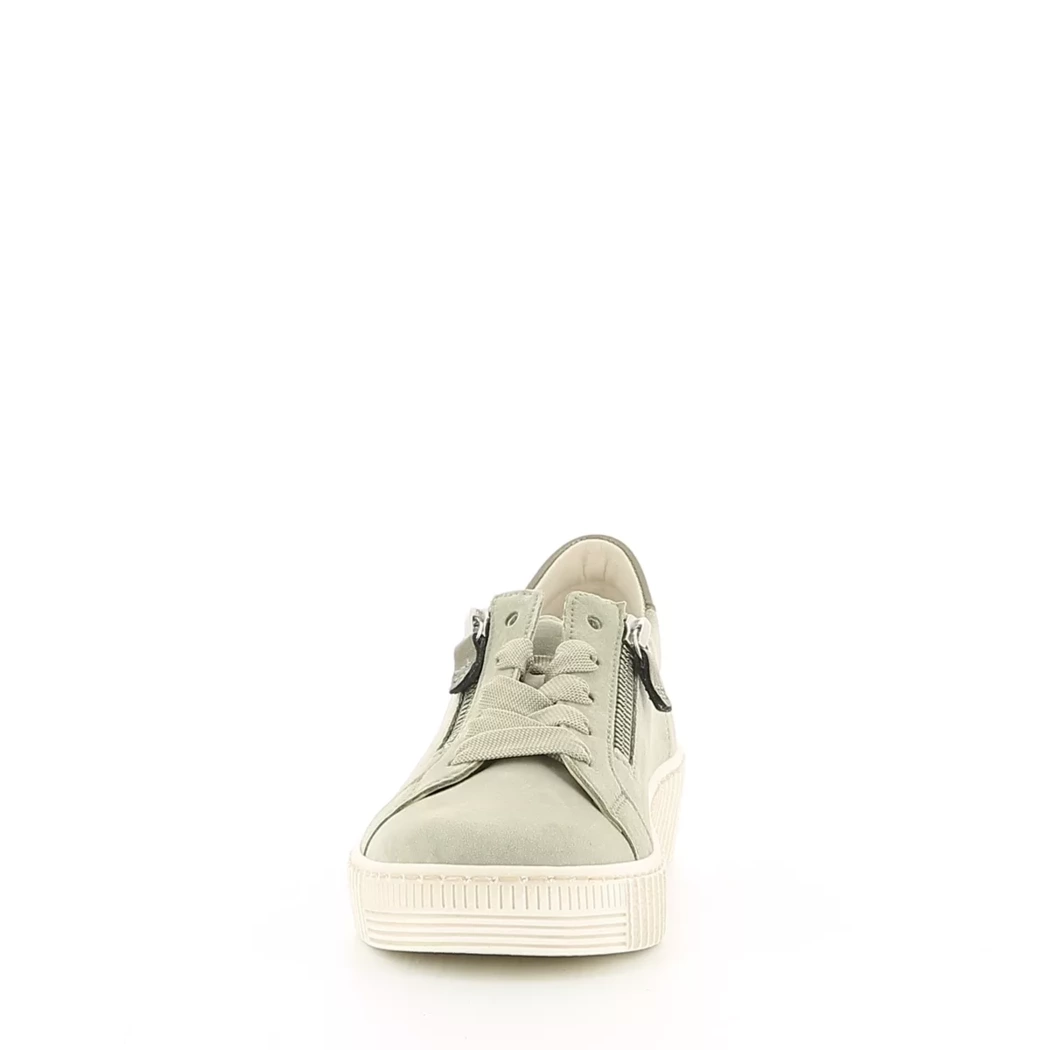 Image (5) de la chaussures Gabor - Baskets Vert en Cuir nubuck