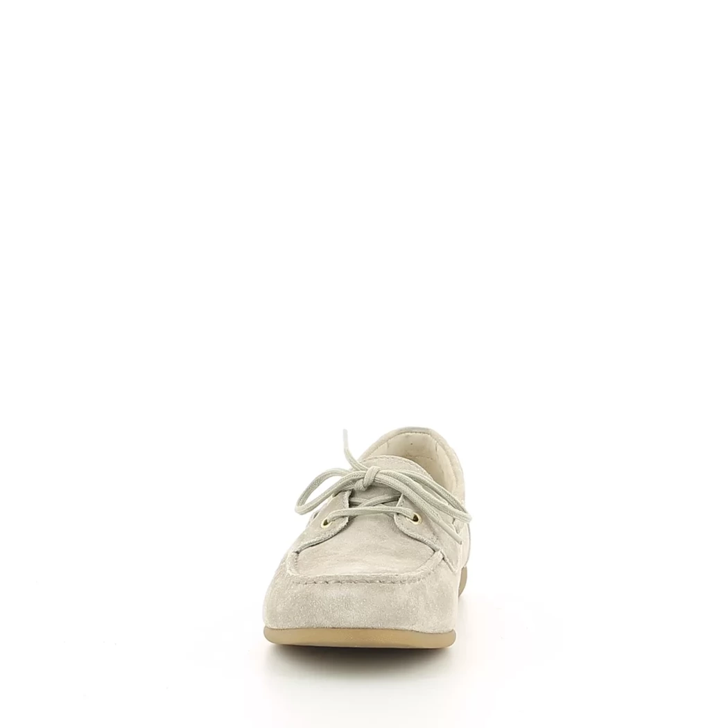 Image (5) de la chaussures Gabor - Chaussures bateau Taupe en Cuir nubuck